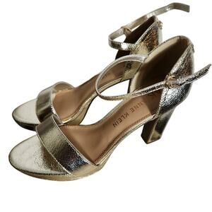 Anne Klein Vaughn Women's Platform Sandals Metallic Women's Size 9.5